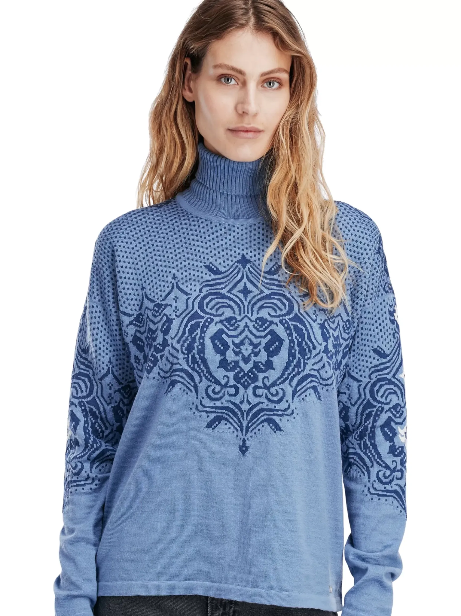 Cheap Dale of Norway Rosendal Ullgenser Dame Bla/Navy