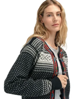 Store Dale of Norway Setesdal Lusekofte - Norsk Ull Sort