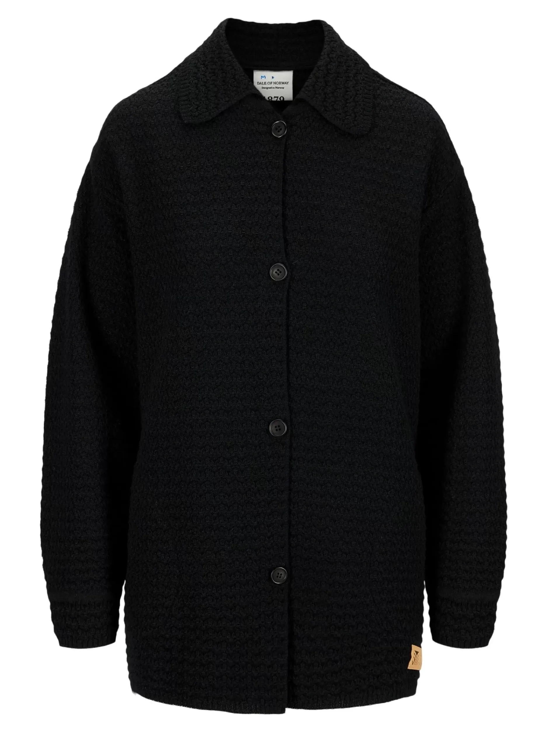 Shop Dale of Norway Soroy Shacket Dame Sort