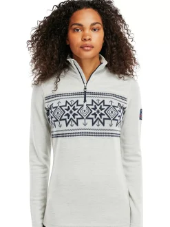 Fashion Dale of Norway Tindefjell Basic Merino Ullgenser Dame Hvit