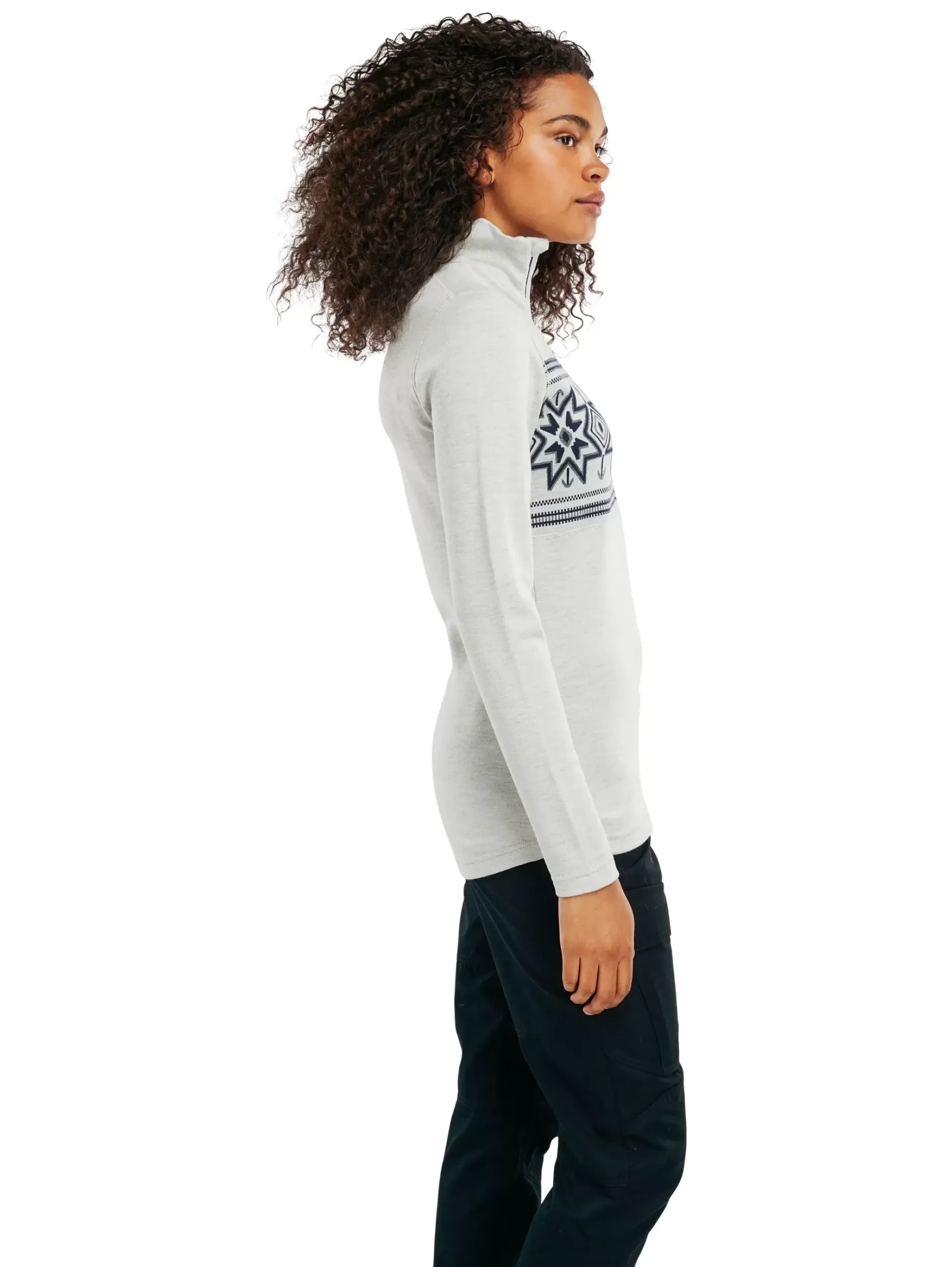 Fashion Dale of Norway Tindefjell Basic Merino Ullgenser Dame Hvit