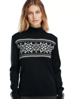 Shop Dale of Norway Tindefjell Ullgenser Dame - Merino Sort