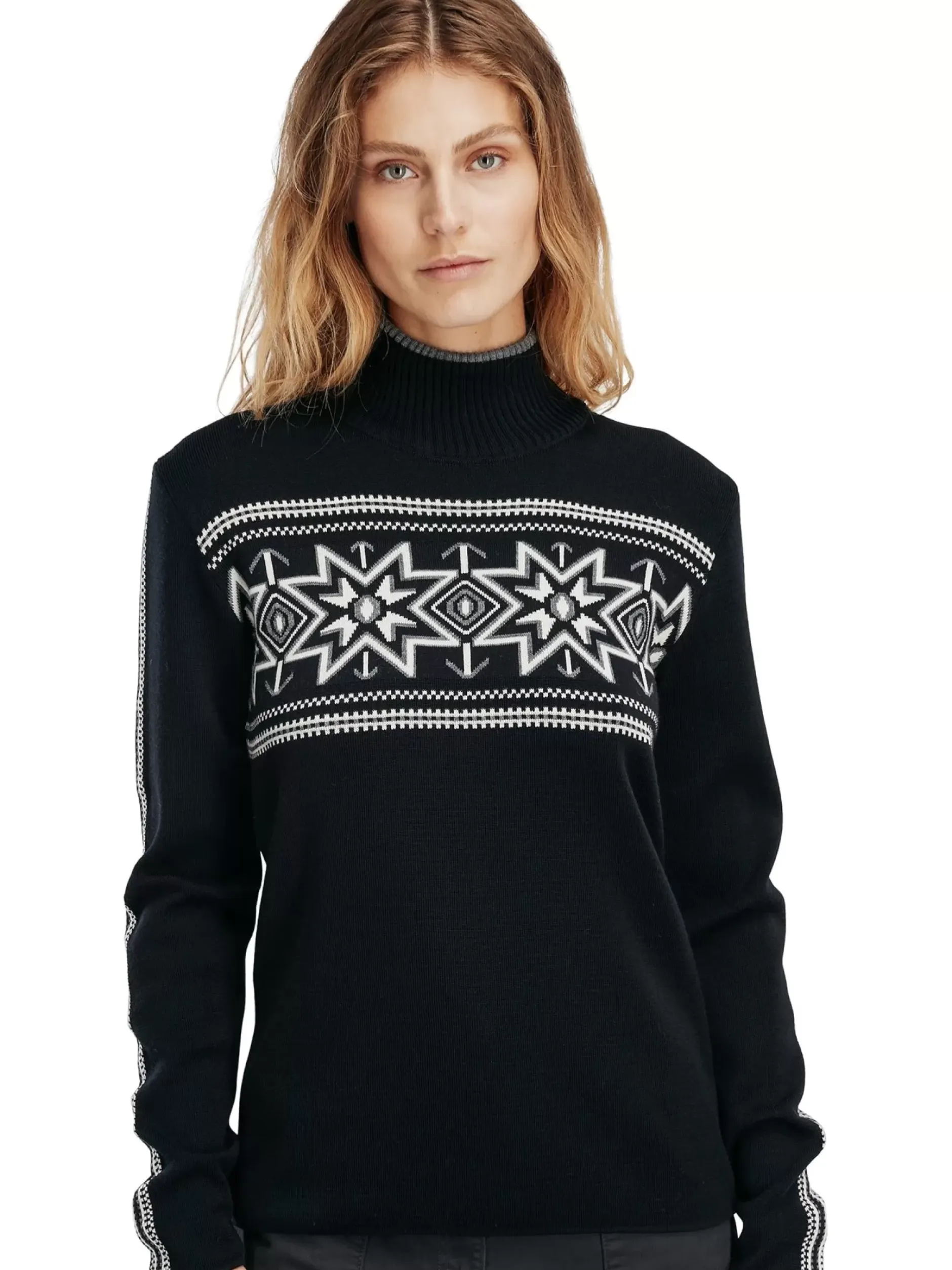 Shop Dale of Norway Tindefjell Ullgenser Dame - Merino Sort
