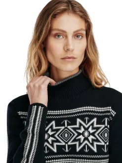 Shop Dale of Norway Tindefjell Ullgenser Dame - Merino Sort