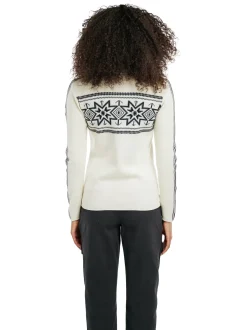 Clearance Dale of Norway Tindefjell Ullgenser Dame - Merino Offwhite