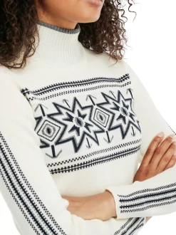 Clearance Dale of Norway Tindefjell Ullgenser Dame - Merino Offwhite
