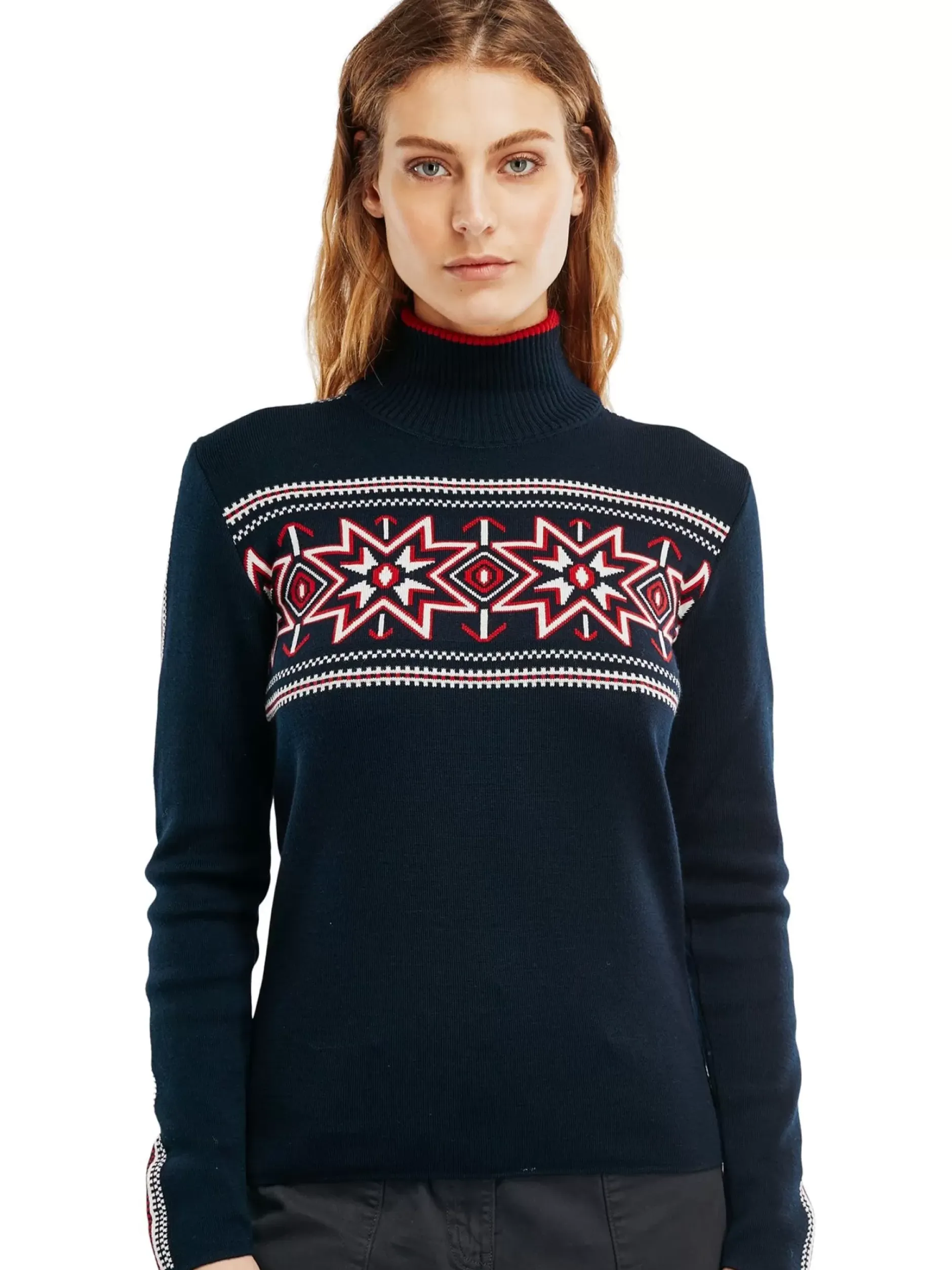 Discount Dale of Norway Tindefjell Ullgenser Dame - Merino Mork Bla