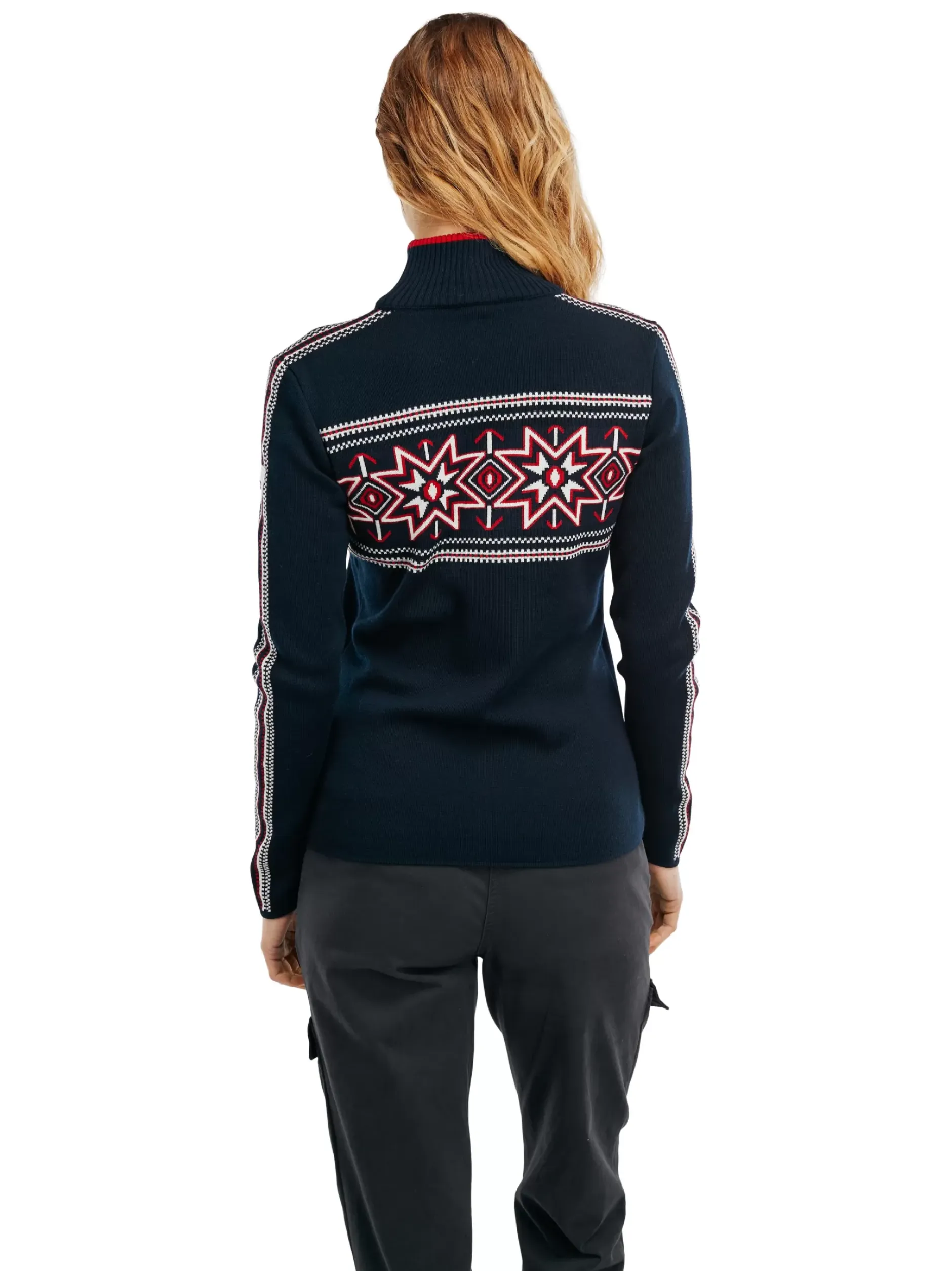 Discount Dale of Norway Tindefjell Ullgenser Dame - Merino Mork Bla