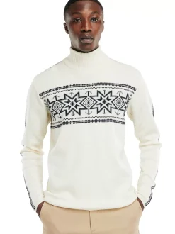 Online Dale of Norway Tindefjell Ullgenser Herre - Merino Offwhite