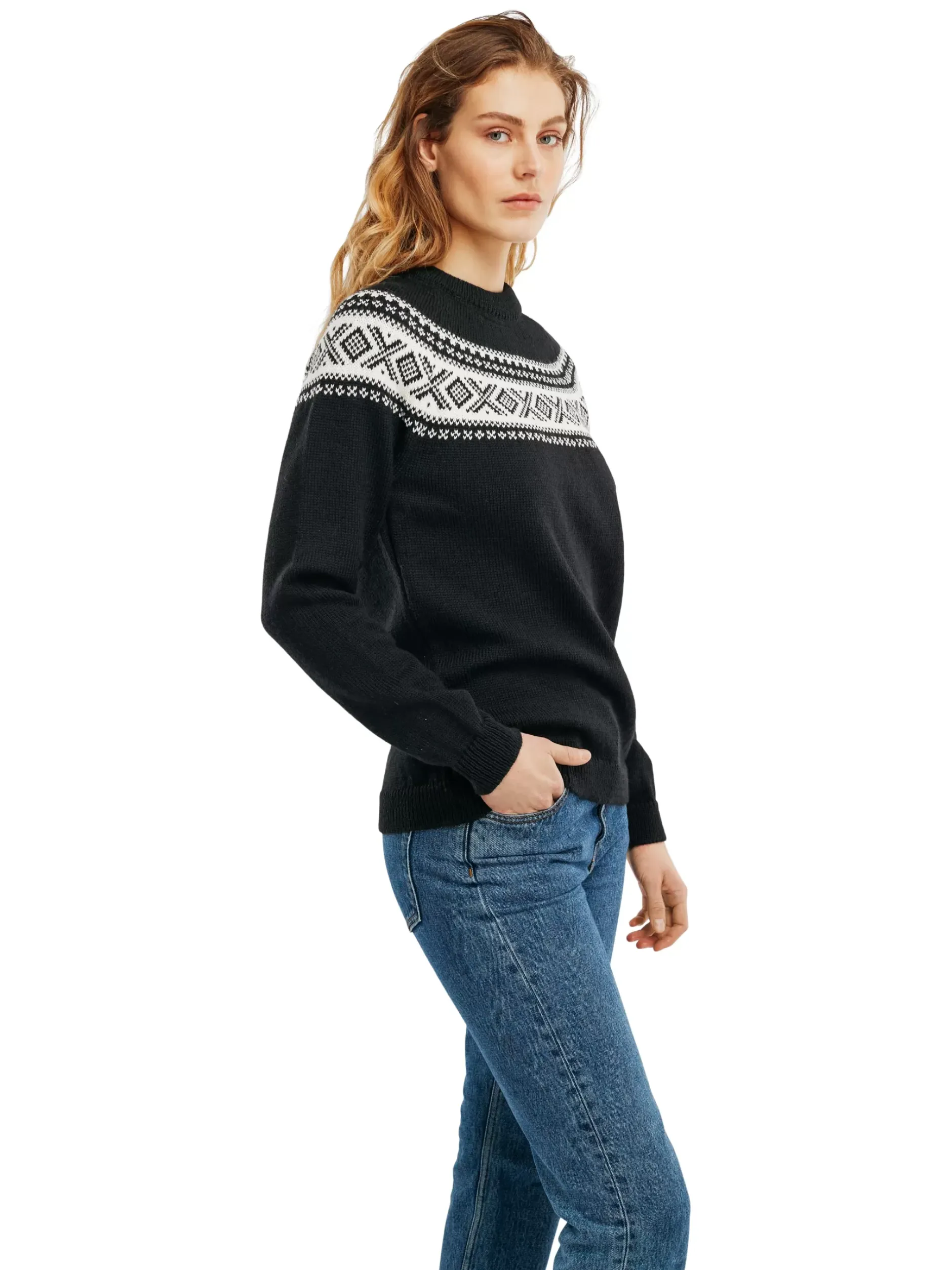 Best Sale Dale of Norway Vagsoy Ullgenser Sort