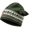Best Dale of Norway Vail Lue Norsk Ull Unisex Mork Gronn