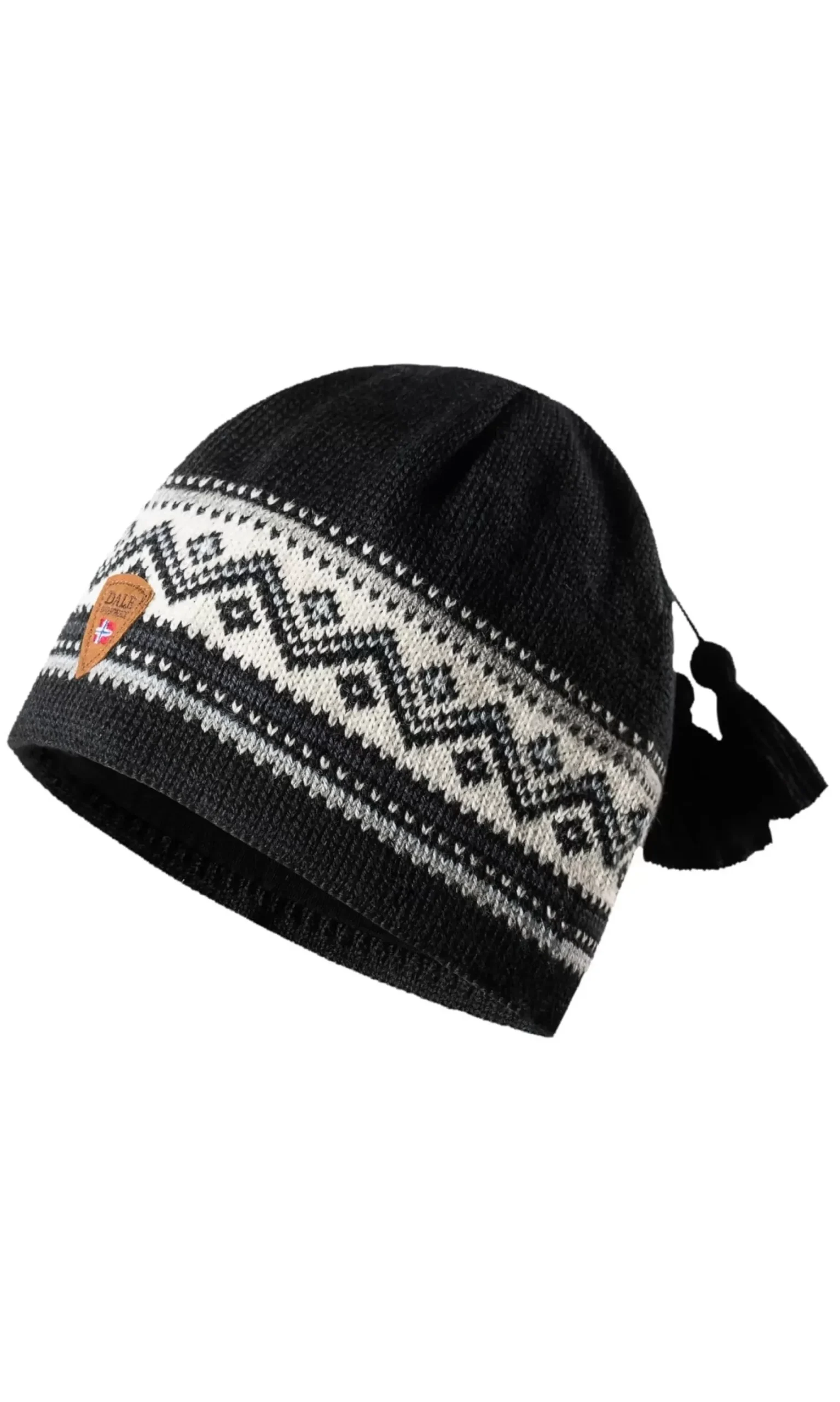 Sale Dale of Norway Vail Lue Norsk Ull Unisex Sort