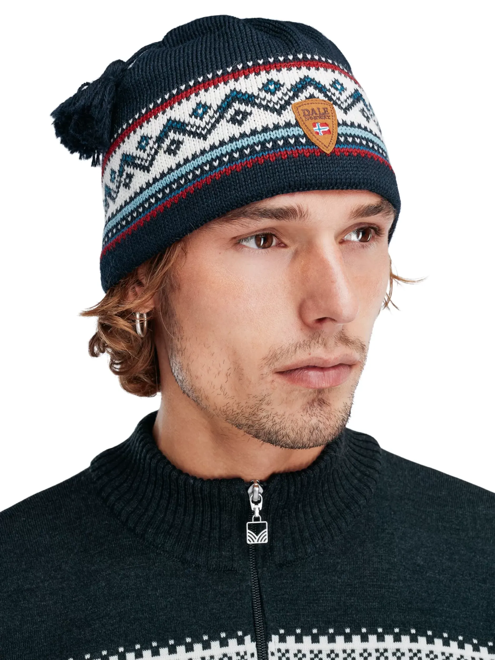 Flash Sale Dale of Norway Vail Lue Norsk Ull Unisex Mork Bla