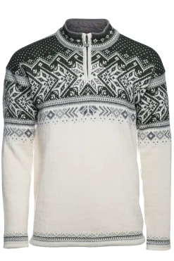 New Dale of Norway Vail Ullgenser - Norsk Ull Mork Gronn