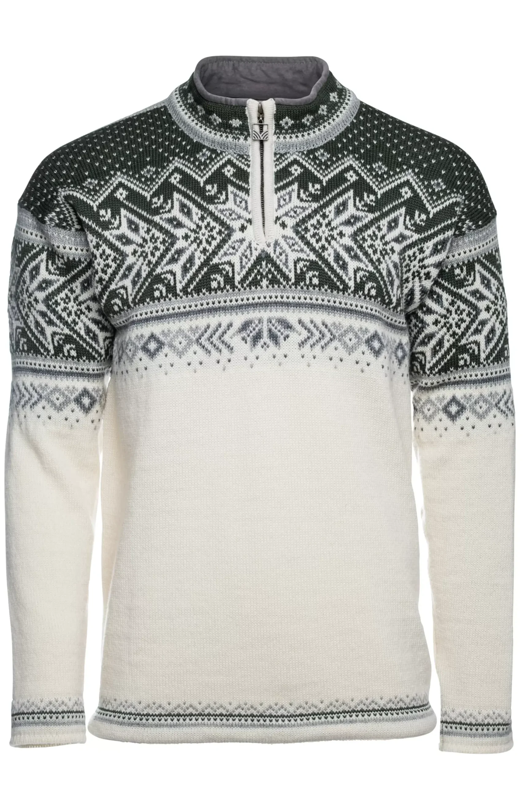 New Dale of Norway Vail Ullgenser - Norsk Ull Mork Gronn