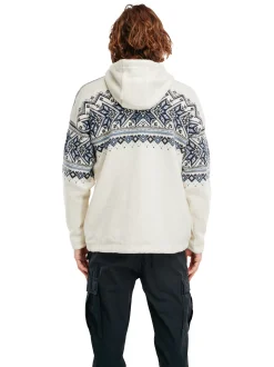Sale Dale of Norway Vail Weatherproof Hoodie Norsk Ull Herre Hvit