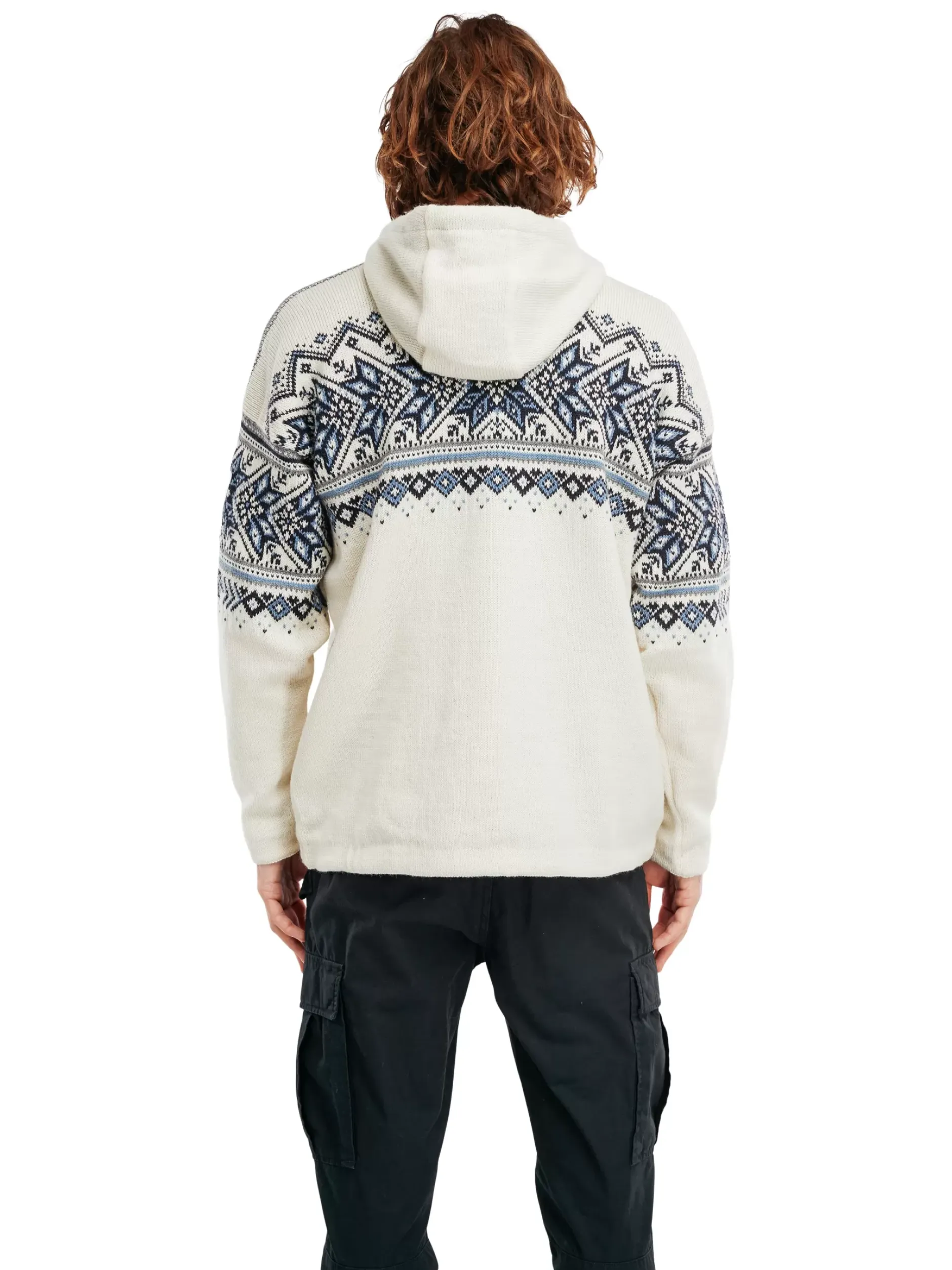 Sale Dale of Norway Vail Weatherproof Hoodie Norsk Ull Herre Hvit