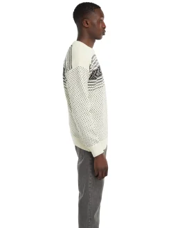 Shop Dale of Norway Valloy Ullgenser Herre Offwhite/Sort