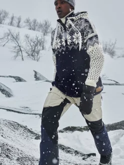 Shop Dale of Norway Vegard Weatherproof Hettegenser - Norsk Ull Mork Bla