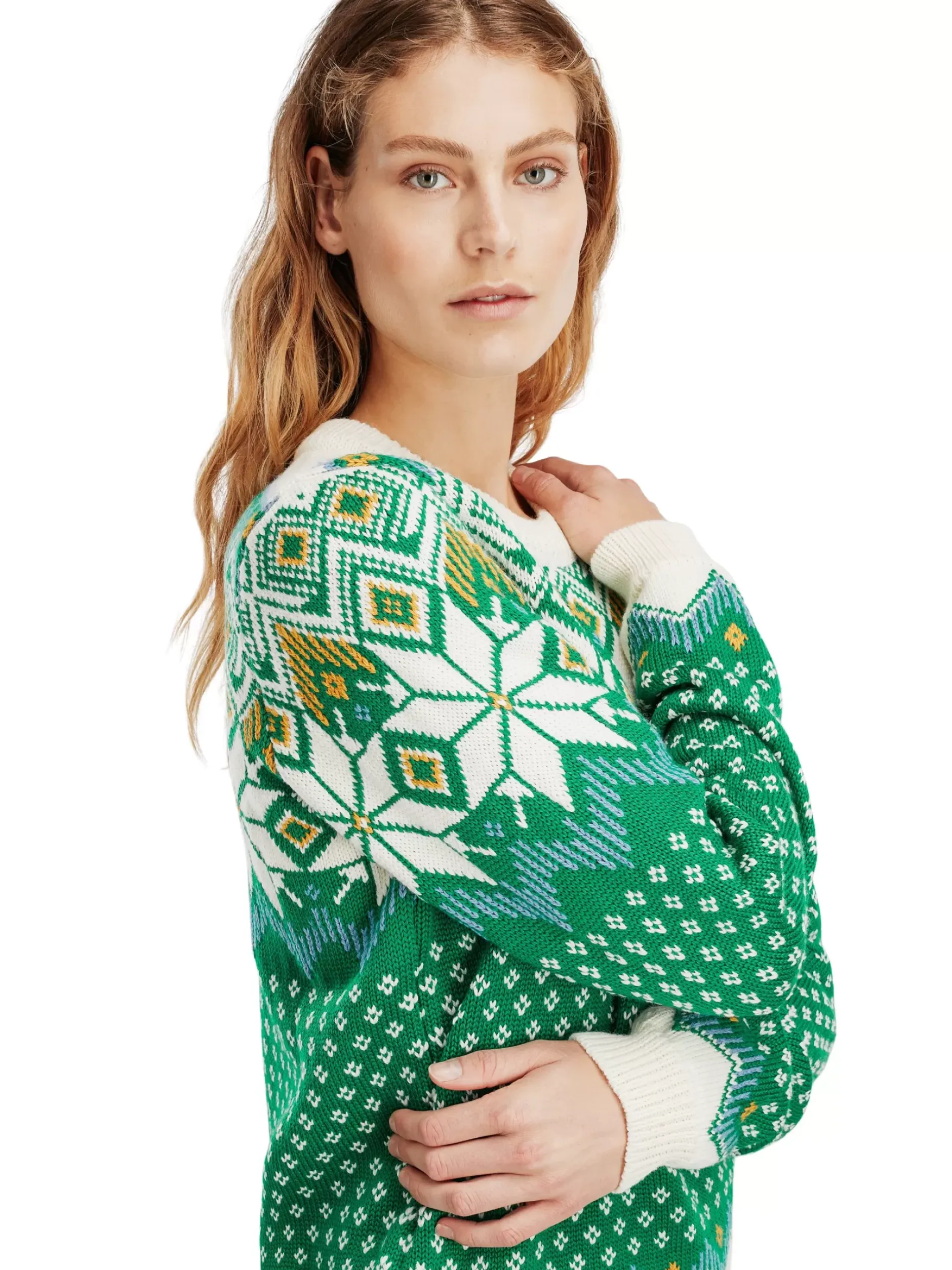 New Dale of Norway Vilja Ullgenser Green
