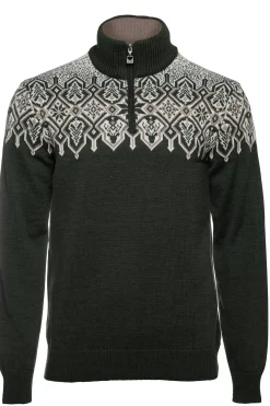 Hot Dale of Norway Winterland Merino Ullgenser Herre Mork Gronn