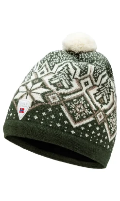 Online Dale of Norway Winterland Unisex Merino Ullue Mork Gronn